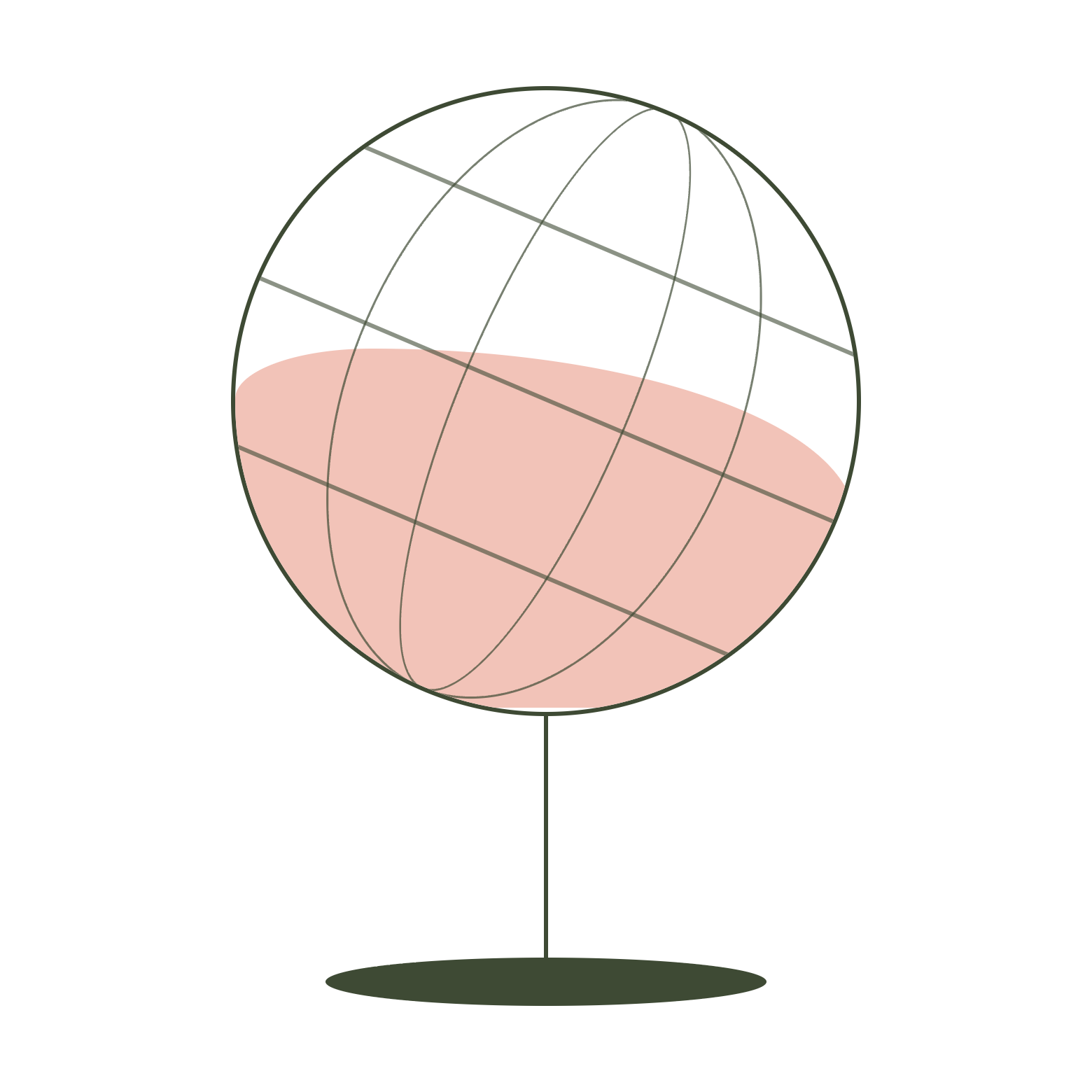 Símbolo original do Scriptorium: globo em forma de taça